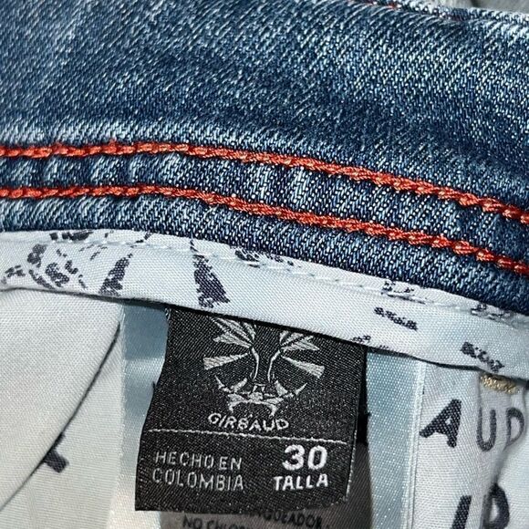 Extremely Rare Vintage Marithé Francois Girbaud Dustressed Denim Joggers Sz 34W - Picture 6 of 9